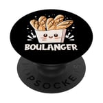 Boulanger Baguettes Heureux PopSockets PopGrip Adhésif