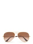 Ray-Ban Aviator Large Metal Brun