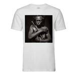 T-Shirt Homme Col Rond Miles Davis Jazz Trompette Artiste Jazzmen Tutu 80's