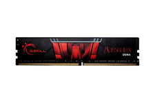 G.Skill AEGIS - 8GB - DDR4 RAM - 2666MHz - DIMM 288-PIN - Ikke-ECC - CL19