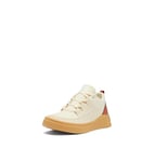 Sorel Femme Out N About 4 Low Sneaker Waterproof Basket, Honey White/Sanguine, 38 EU