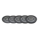 JK FITNESS Diamond, Disque Olympique Bumper Training Ø 45 cm de 25 kg Unisexe Adulte, Noir, Unique