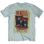 The Beatles Unisex Adult Hamburg 1962 Poster T-Shirt - XXL