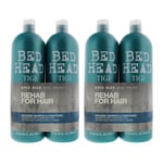 Tigi Womens Urban Bed Head Antidotes Recovery Duo Set 2 x 750ml - Shampoo & Conditioner x 2 - NA - One Size