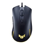 ASUS TUF Gaming M4 Wireless Gaming Mouse, dual wireless modes - Bluetooth/RF 2.4 GHz, 12,000 DPI Optical Sensor, 6 Programmable Buttons, PBT top cover with ASUS Antibacterial Guard, Black