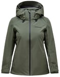 Peak Performance Anima Jacket Women Mörkgrön XS - Fri frakt