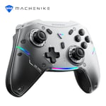 Machenike G5 Pro Manette Switch Sans Fil pour Windows PC,Switch,IOS&Android,Manette PC Hall Effect Joystick＆Triggers/Gyroscope,RGB Lights