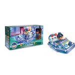 Pinypon Action - Coffret Bateau De Police Avec 1 Figurine Et Accessoires - Pinypon