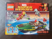 LEGO Marvel Super Heroes: Iron Man: Extremis Sea Port Battle 76006 - Brand New