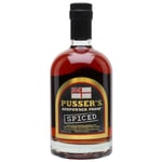 Pussers Rum, Gunpowder Proof Spiced Rum, 70cl, 54.5% ABV, Original Royal Navy Rum produced at original Admiralty Strength