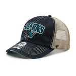 Keps 47 Brand Nhl San Jose Sharks Trucker H-TSCLA22LAP-VB Svart