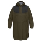 Fjällräven Lappland Eco-Shell Poncho Veste Homme Pluie, Dark Olive, S/M