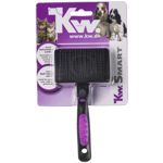 Self-Cleaning Card Small Purple Small - Koirat - Turkinhoito, trimmaus ja pesu - Koiran karstat karvan irtoamiseen - KW Smart