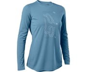 Fox Ranger Drirelease LS Jersey Women Dusty Blue