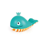 Hape Jouet de Bain Bébé 18 mois et plus - Baleine de Bain Moussante Flottante Bleue - Sans BPA - Divertissement & Découverte Ludique - Facile à Nettoyer Sans Moisissure - Jouet de Bain Bulles