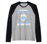 In Search of the Lost Taste Beyond Mayo Hater Raglan Baseball Tee