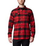 Columbia Montrail Columbia Men's Flare Gun Stretch Flannel Sail Red River Crossing Plaid, M