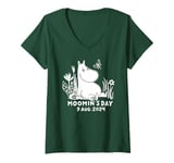 Womens Moomin Moomin's Day 2024 V-Neck T-Shirt