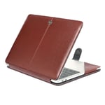 Trolsk Leather Case (Macbook Pro 14 (2021-2023)) - skyddande skal - Brun