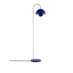 &Tradition - Flowerpot Floor Lamp VP12 Cobalt Blue - Blå - Läslampor