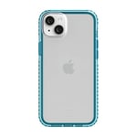 Incipio Grip Series Case for iPhone 14 Plus, Multi-Directional Grip, 14 ft (4.3m) Drop Protection - Bluejay/Clear (IPH-2010-BJC)