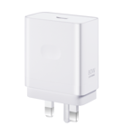 OnePlus SUPERVOOC 80W Charger - 3-Pin UK Plug - Type-A Adapter - White - New