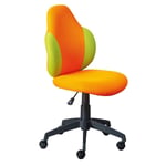 Chaise de Bureau "Jessi" 100cm Orange & Vert