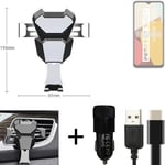 Car holder air vent mount for Vivo Y22s cell phone mount