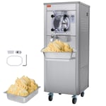 VEVOR Sorbetière Commerciale Turbine à Glace Sorbets Yaourts Crème Glacée 18 L/h