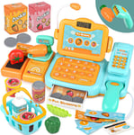 Dreamon Kids Toy Till for Girls Boys 3 Years Old, Cash Register for Kids with