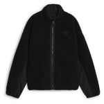 Reversible Sherpa Jacket PUMA Black, storlek Medium