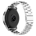 Lux-Case Huawei Watch GT / Samsung Galaxy (46mm) stainless steel watch band - Silver Hopea/Harmaa