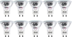 DiCUNO GU10 LED Bulbs, Cool White 6000K, 5W 600LM, 50W 6000k 