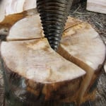 32mm fendeuse de bûches fendeuse à bois perceuse robuste perceuse vis cône conducteur feu fendeuse de bûches à bois fendage cône de bois peu MNS