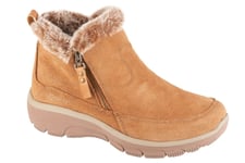 Skechers Easy Going - Cool Zip! 167862-TAN, Kvinna, Vinterkängor, beige