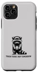 iPhone 11 Pro Raccoon Funny Sarcasm and Humor Trash Today Nap Tomorrow Case