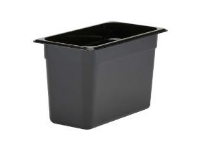 Kantin Cambro 1/3GN 6.9L 32.5x17.6x20cm Polykarbonat Sort,6 stk/krt