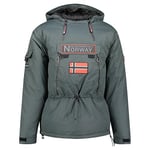 Geographical Norway Parka Benyamine pour homme, gris, XL