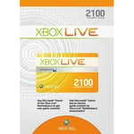 Xbox LIVE 2100 Points Card (Xbox 360)