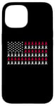 Coque pour iPhone 15 Family HIV Awareness Red Ribbon American Flag AIDS Survivor