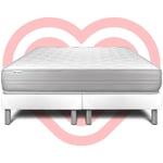 Vitalit - Ensemble matelas sommier vitalmemo 180 x 200 cm - Couleur: Gris