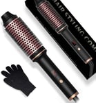 38MM Ionic Thermal Brush, Heated Curling Iron 120-210°C, Volume & Curls