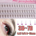 False Eyelashes Lash Grafting Individual Extensions 5d-0.07c-9mm