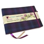 Guest Book - Kinloch Anderson Thistle Tartan cloth (inbunden, eng)