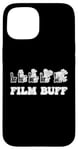 iPhone 15 Movie Reviews For Film Buffs Pink Section Clapping Man Case