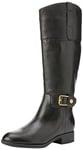 Geox D Felicity NP ABX Bottes Hautes au Genou, Noir, 41 EU