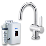 InSinkErator H3300C - Chrome Single Lever Hot Only Tap, Boiler and F701R Filter