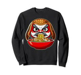 Daruma Doll Japan Ramen Japanese Noodles Sweatshirt