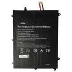 vhbw Batterie remplacement pour Jumper TH133K-MC, HW-3487265 pour ordinateur portable (5000mAh, 7,6V, Li-polymère)