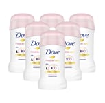 Dove Invisible Care Colors Stick Deodorant Antiperspirant 40ml 3, 6 Pack